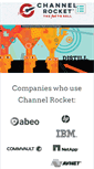 Mobile Screenshot of channelrocket.com